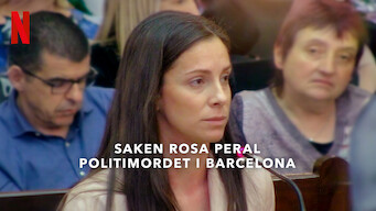 Saken Rosa Peral: Politimordet i Barcelona (2023)